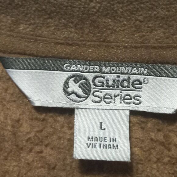 Gander Mountain Guide Series Fleece Jacket Countrycore Cottagecore - Picture 2 of 7